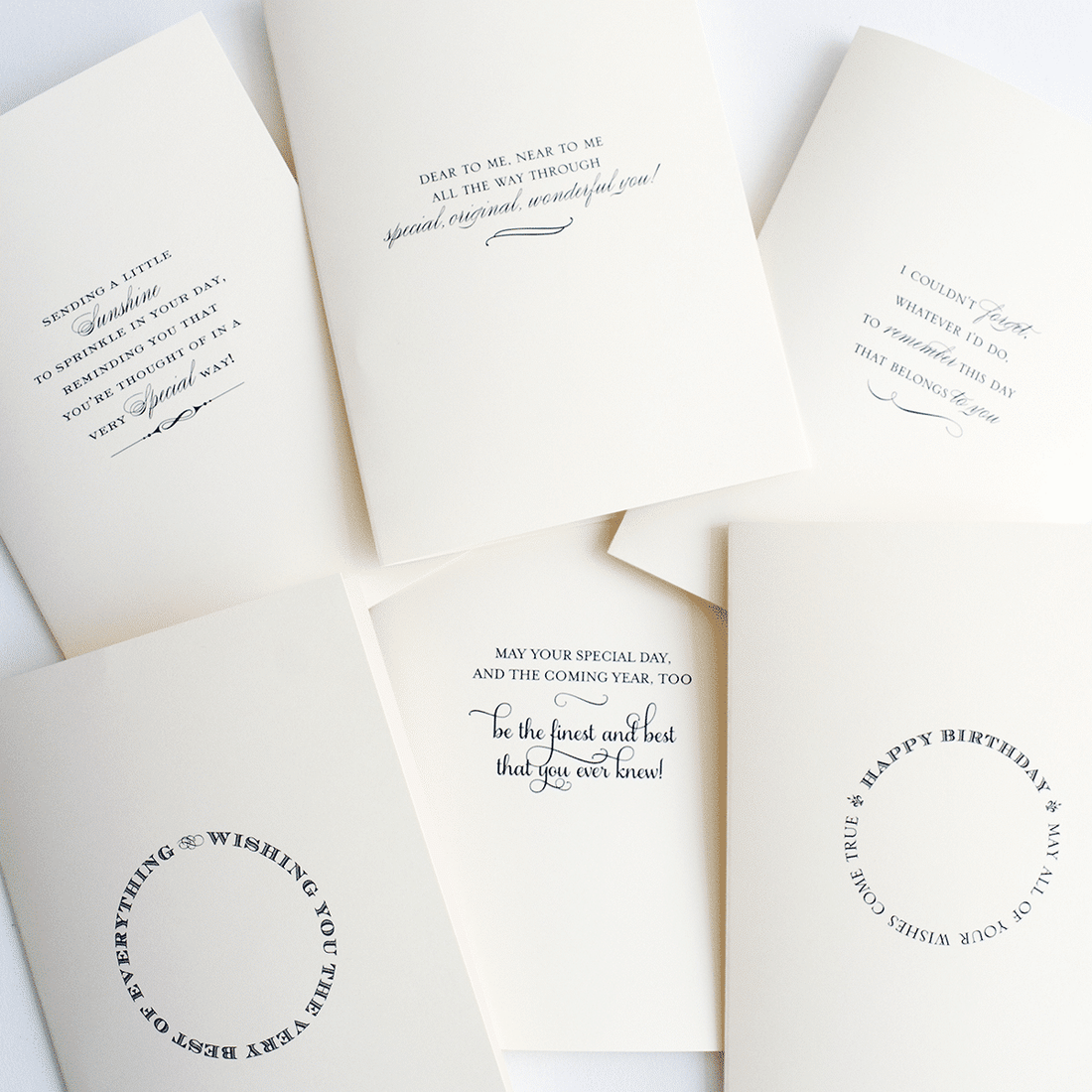 Sentiment Card Inserts for Birthdays – Anna Griffin Inc.