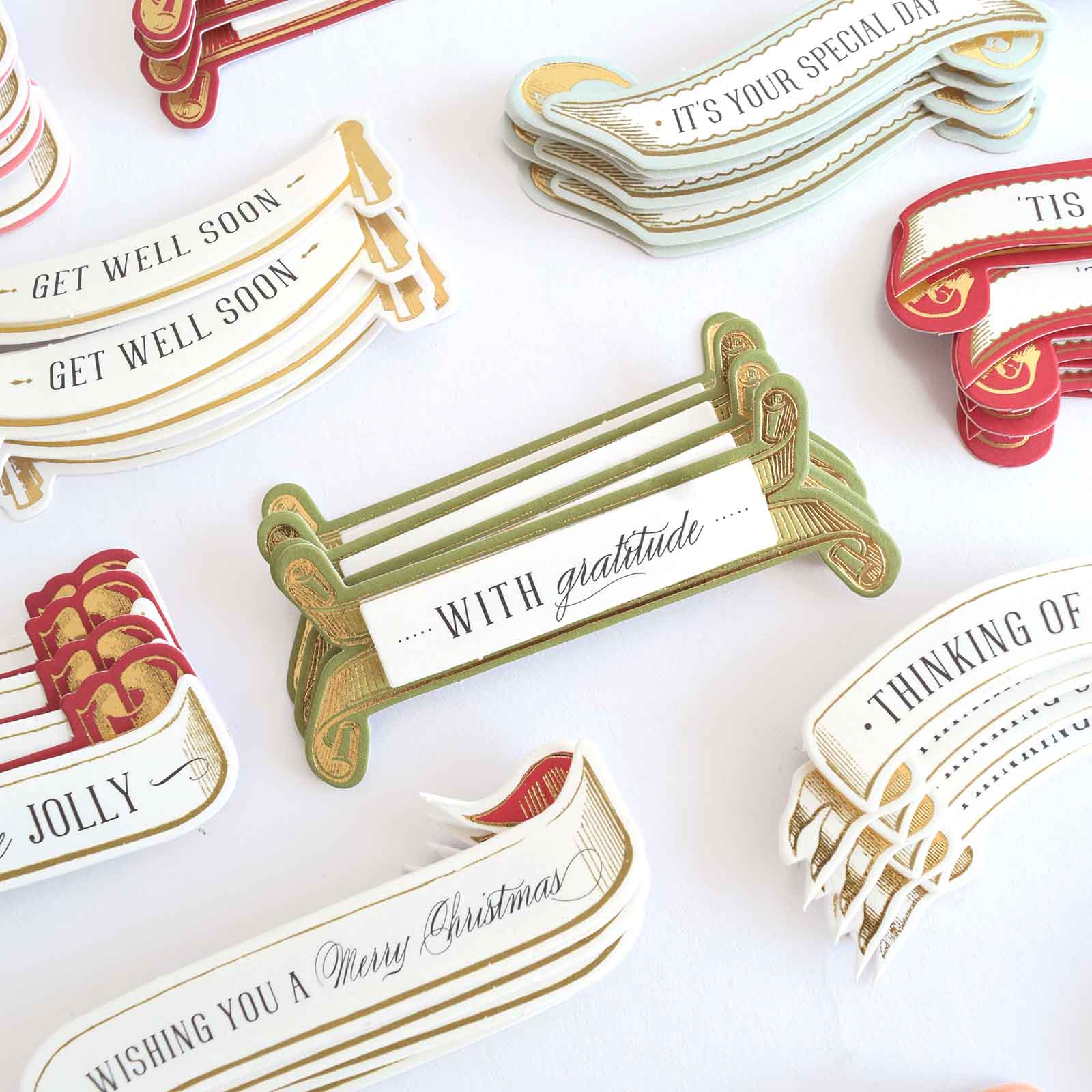 Sentiment Banner Banner Day Sentiment Stickers – Anna Griffin Inc.