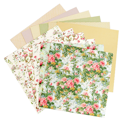 Anna Griffin Perfect Palette 12 x 12 Double-Sided Card Stock