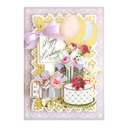 a Birthday Celebration Sticker Bundle with a cake and balloons.