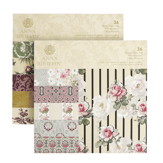 a variety of papers with flowers on them.