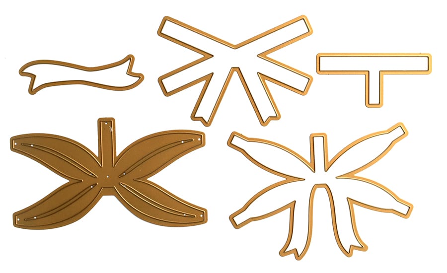 a cookie cutter and a cookie decoration.