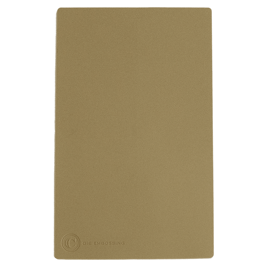 a brown paper with a white background.