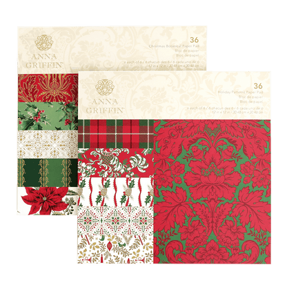 Anna Griffin Holiday 5 x 7 Metallic Layers Cardstock 