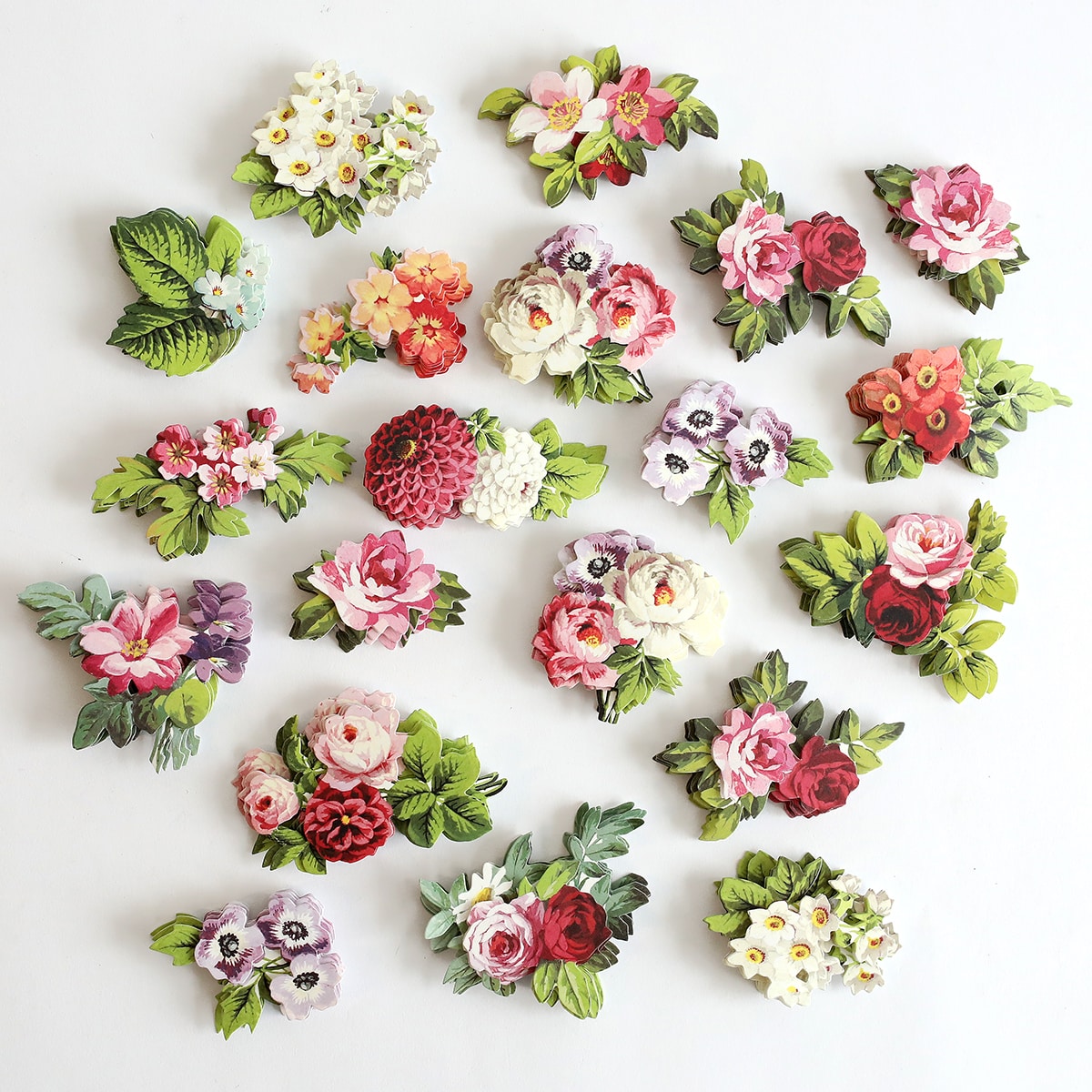 Anna Griffin - Stickers - Celebration 3D Floral