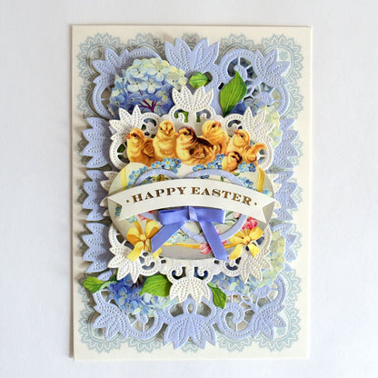 a card with a picture of ducks on it.