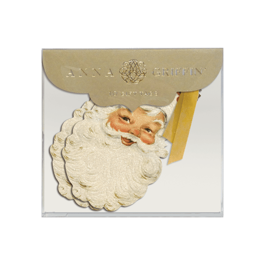 a christmas ornament with a santa clause on it.