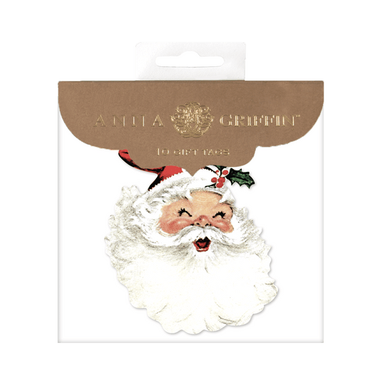 a christmas ornament with a santa clause on it.