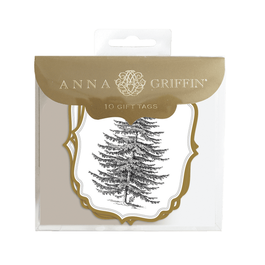 a packaged package with a picture of a pine tree.