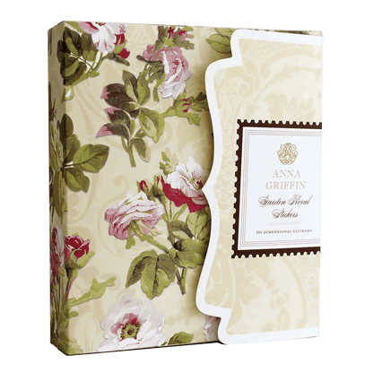 a box that has a flower pattern on it.