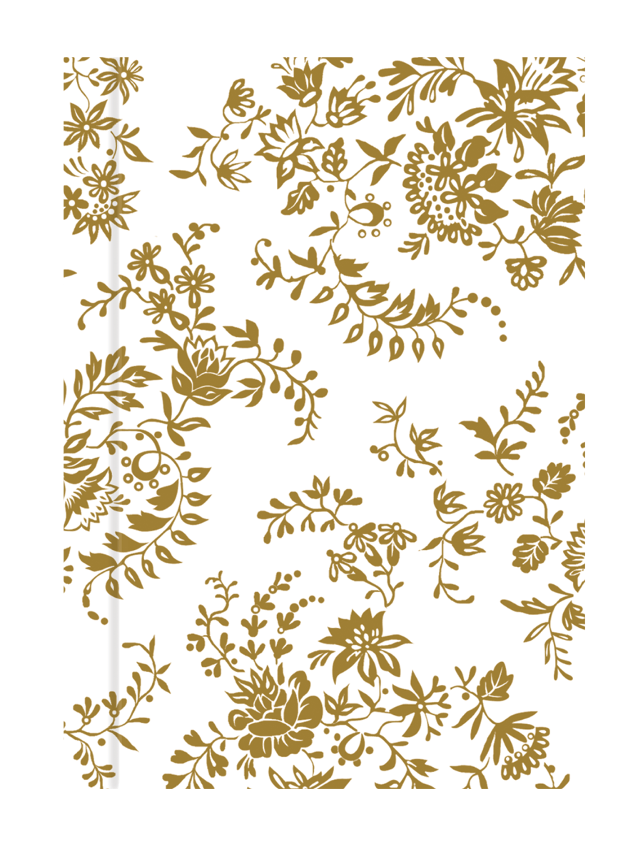a sheet of gold foil on a white background.
