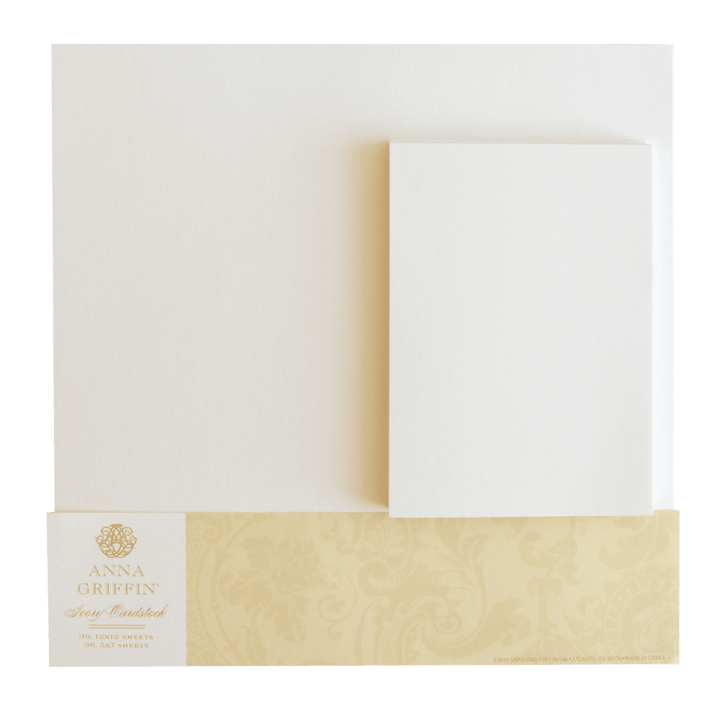 Ivory Cardstock Bundle – Anna Griffin Inc.
