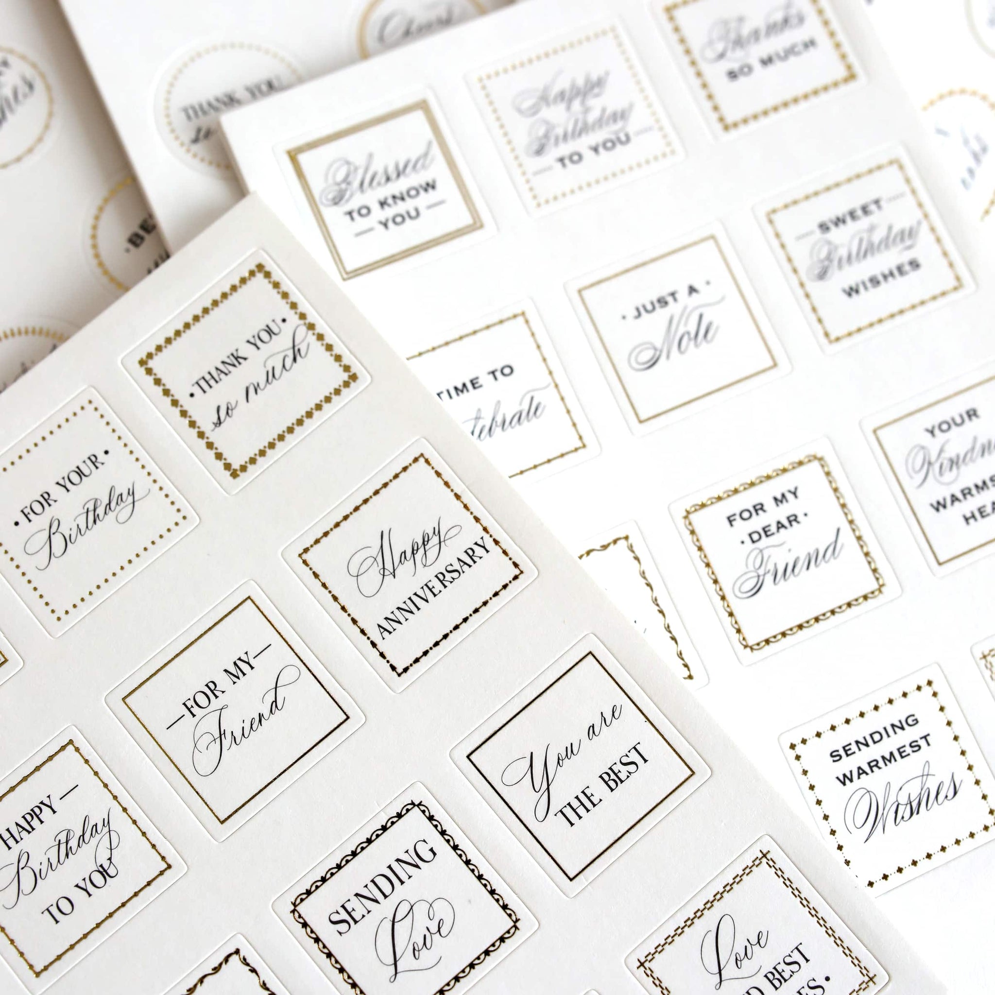 Mini Sentiment Stickers – Anna Griffin Inc.