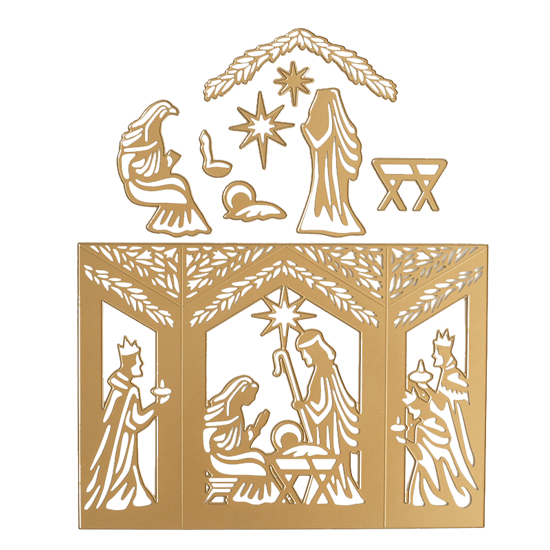 Nativity Box Nativity Shadow Box Dies – Anna Griffin Inc.