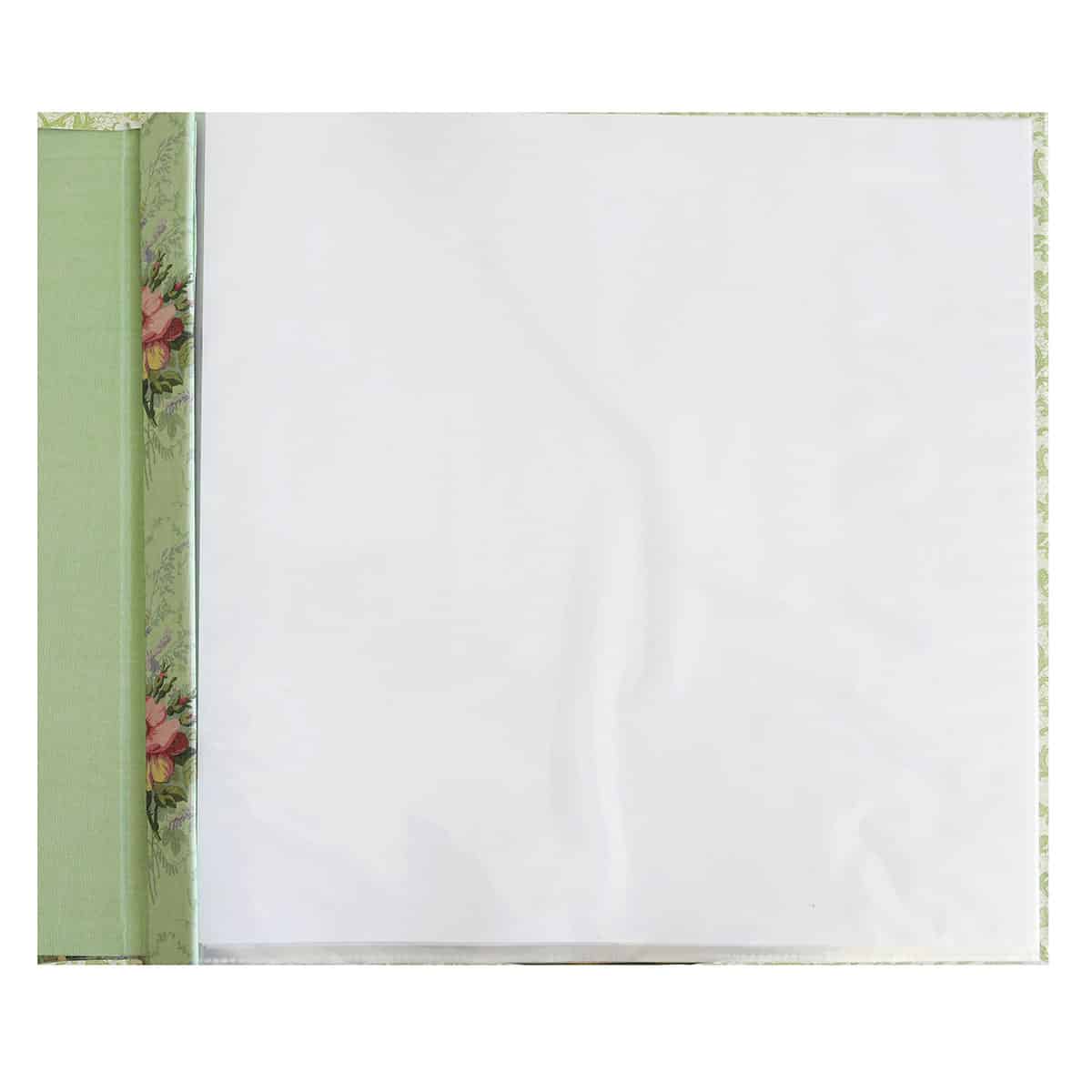 a white sheet of paper with flowers on it.