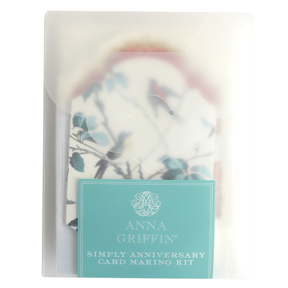 a packaged package of an annna griffin soap.