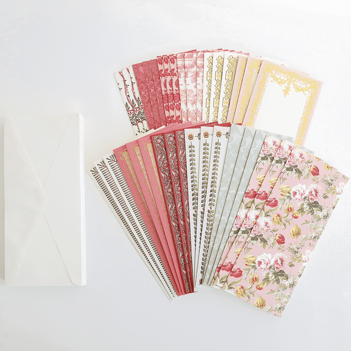 a bunch of papers that are sitting on a table.